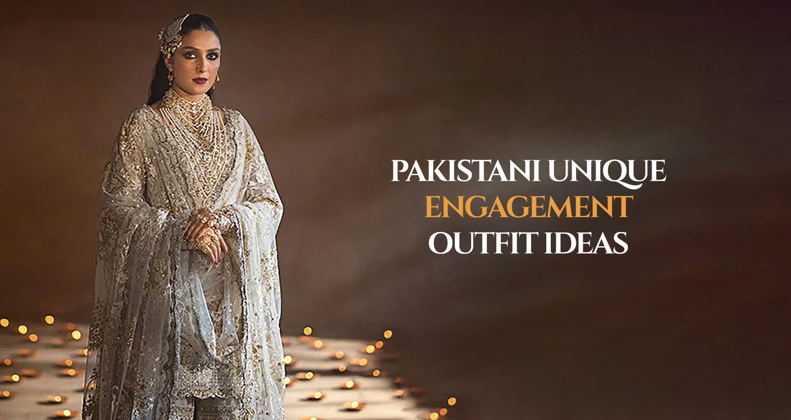 Pakistani Unique Engagement Outfit Ideas