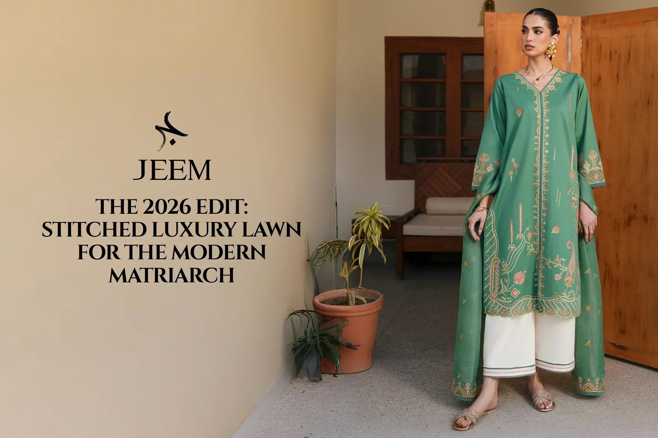 The 2026 Edit: Stitched Luxury Lawn for the Modern Matriarch