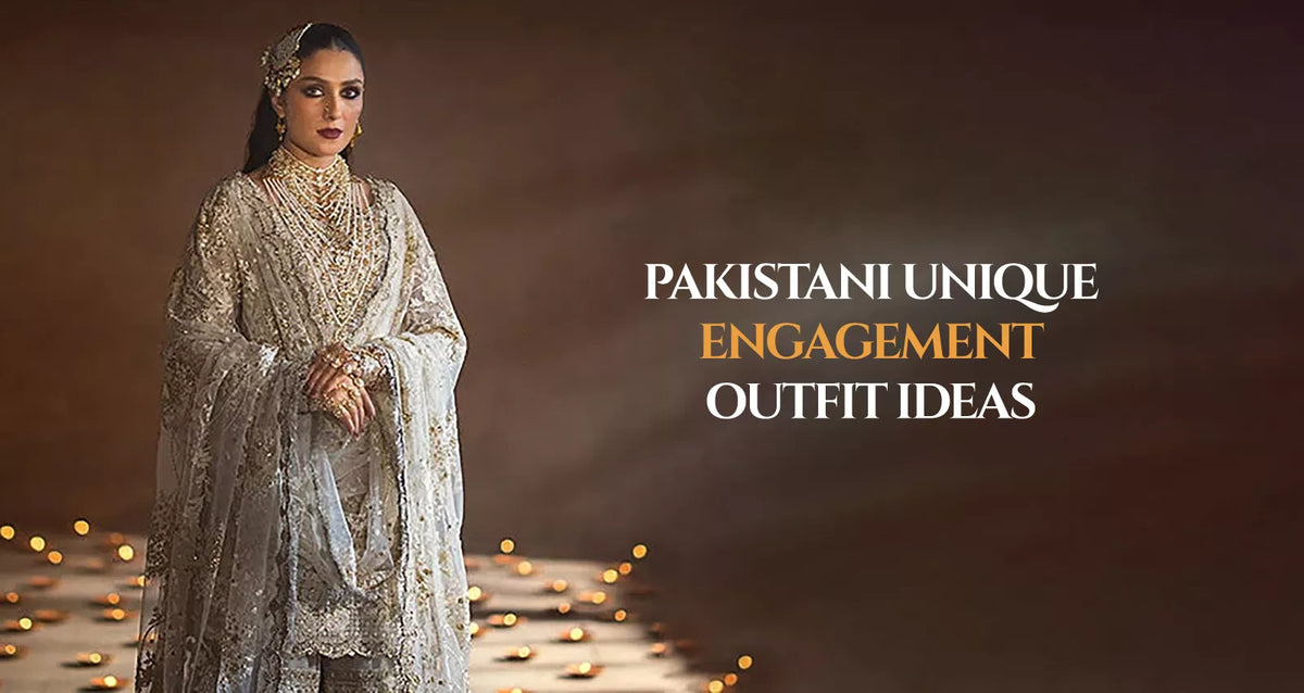 Pakistani Unique Engagement Outfit Ideas