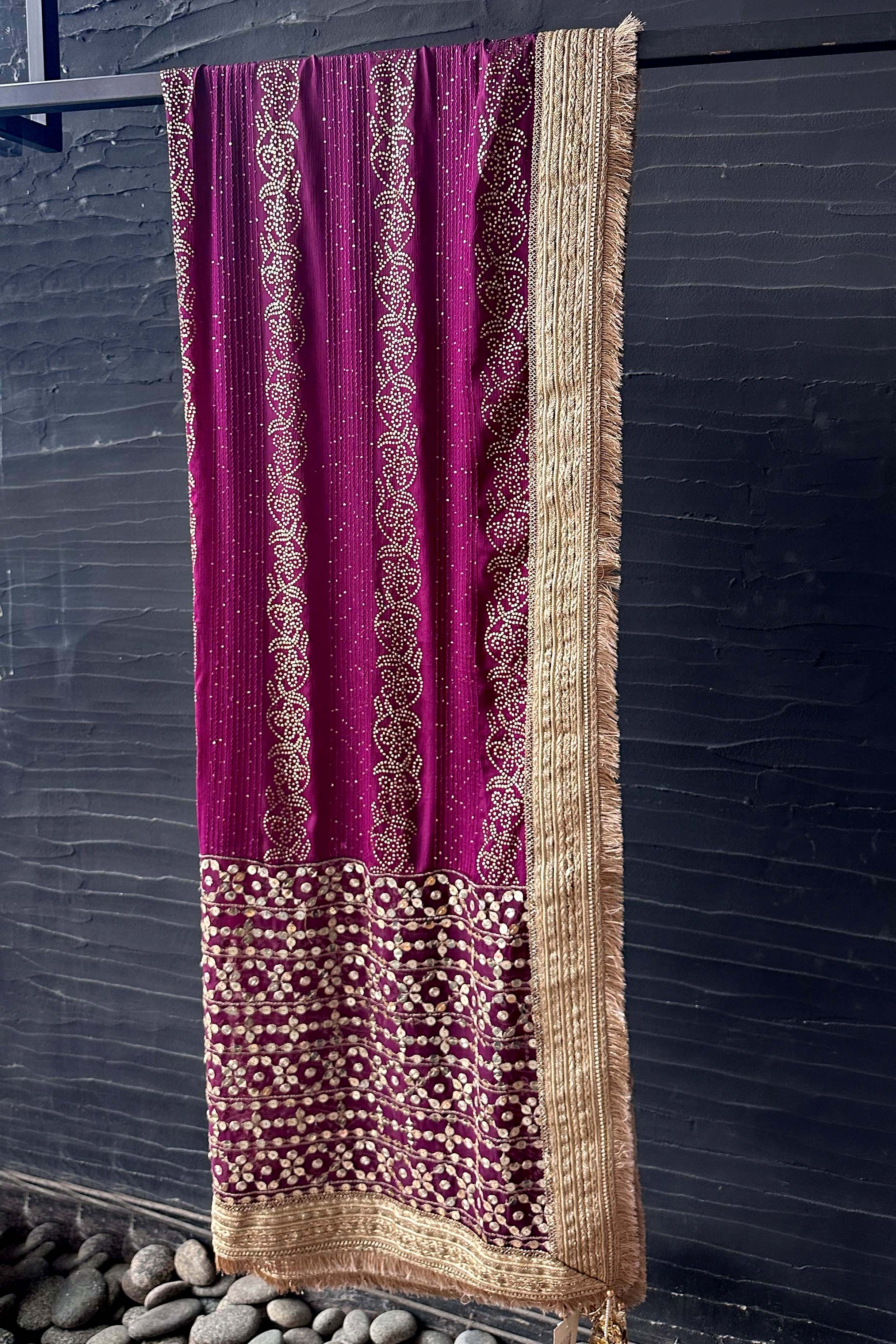 MUKESH BLACK SHAWL