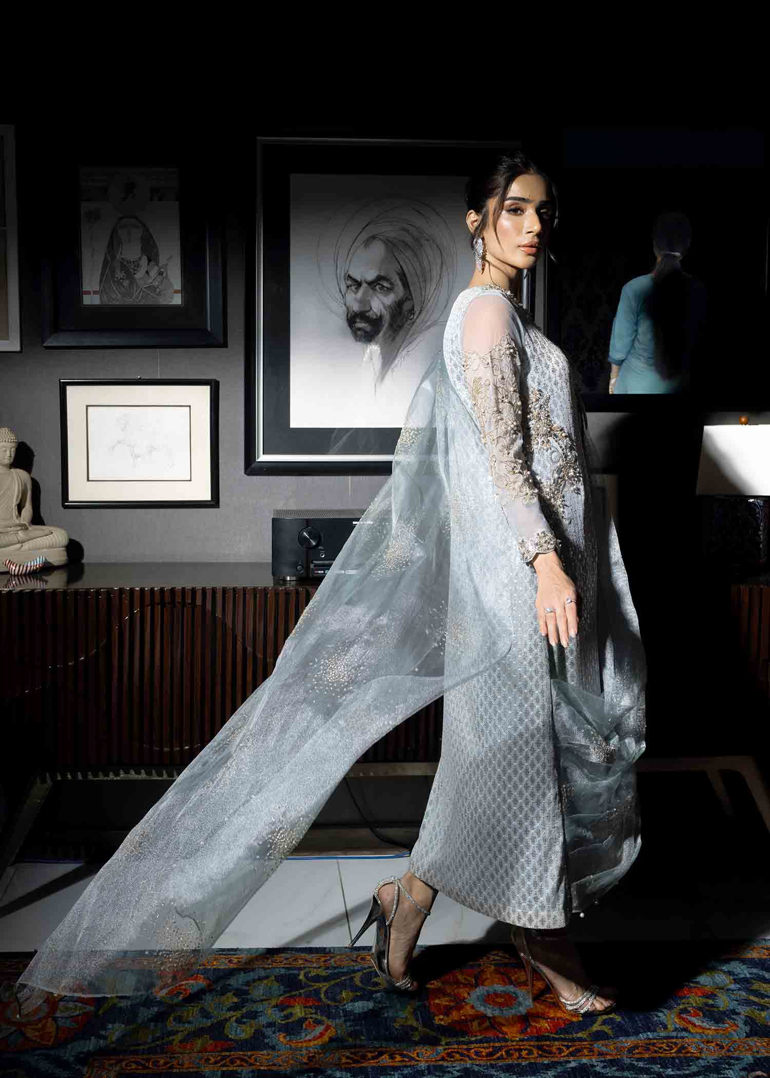 Isabel Blue Luxury Formal For Womens