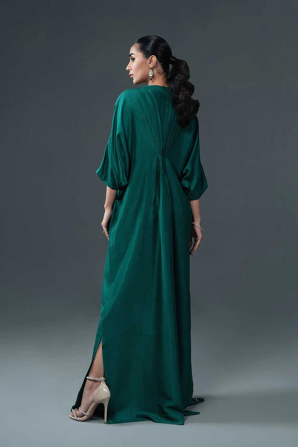 ariena green dress for female