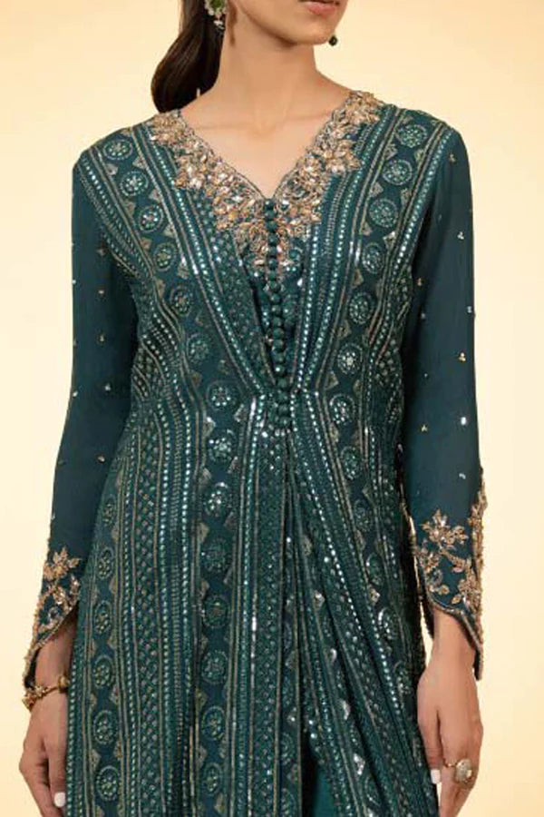 aura green female dress