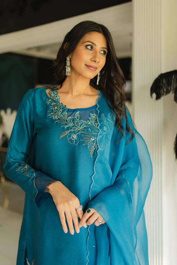 AZURE TEAL - LUXURY PRET
