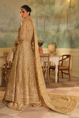 golden bridal dress for ladies