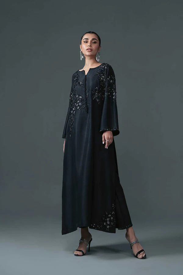 maya bklack dress for girls