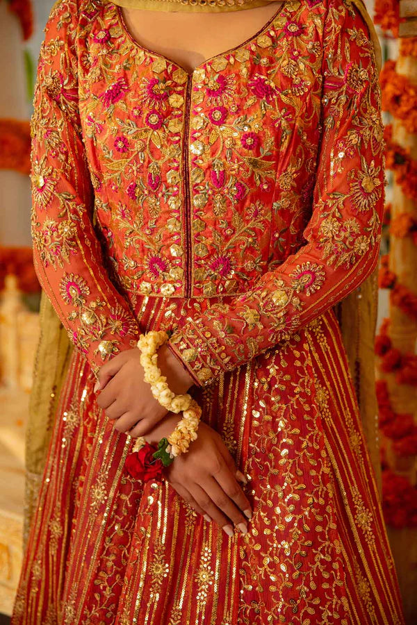 mushq kalidaar dress for women