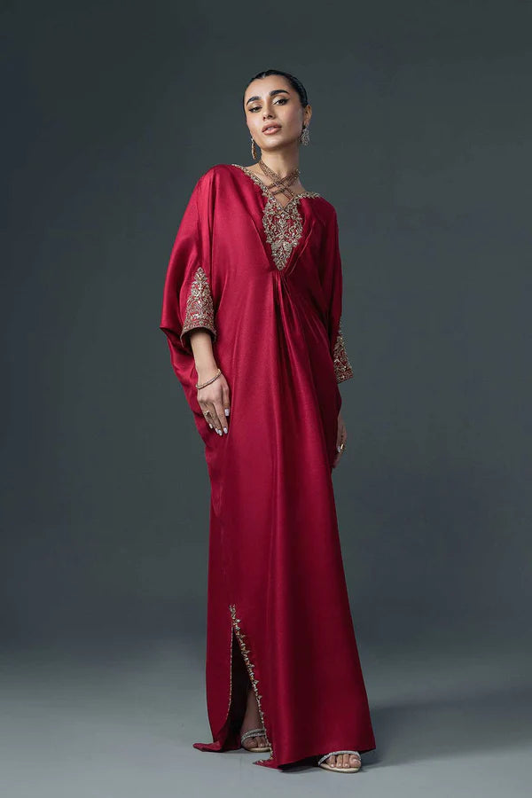 raya red dress for female