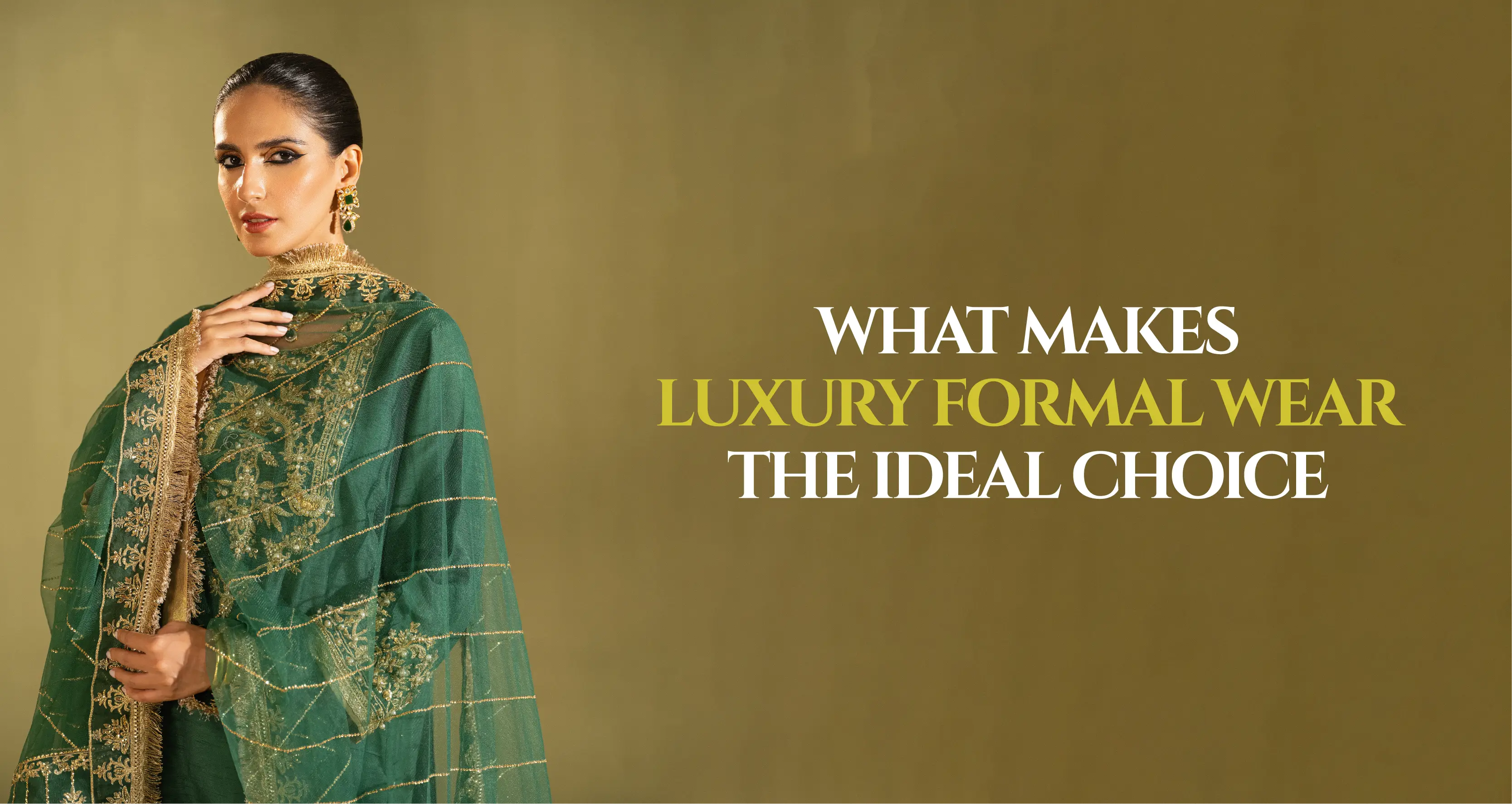 What Makes Luxury Formal Wear the Ideal Choice