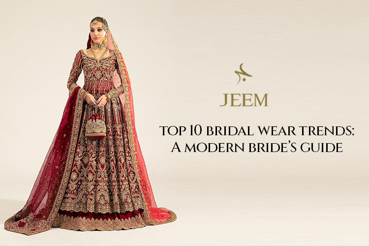 Top 10 Bridal Wear Trends for 2024: A Modern Bride's Guide