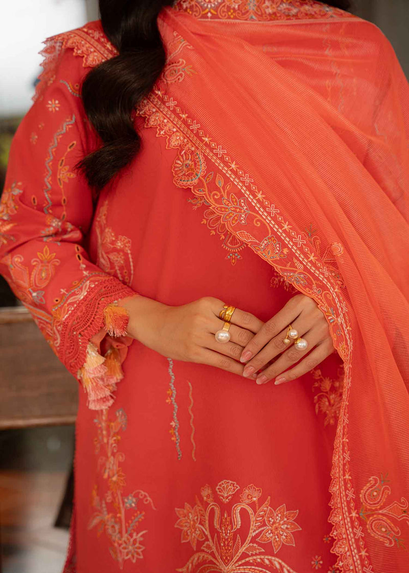 Linnea Dress Coral Pink