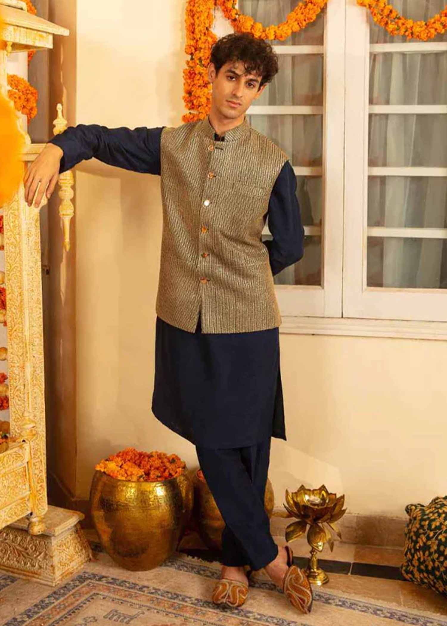 Buy Mens Occenial BLUE OUTFIT Jeem - Main Image