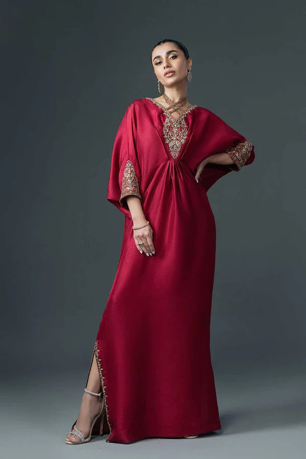 raya red women dress