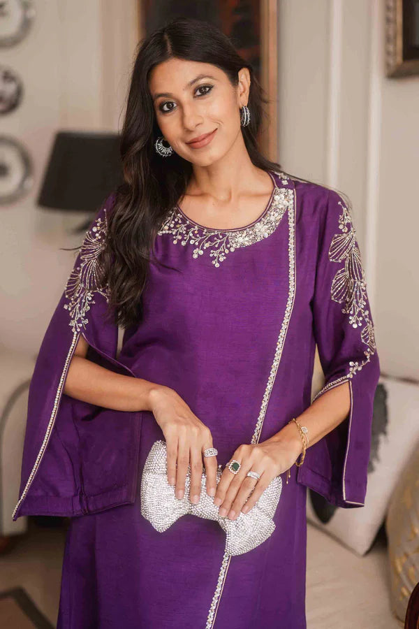royal amethyst dress for girls